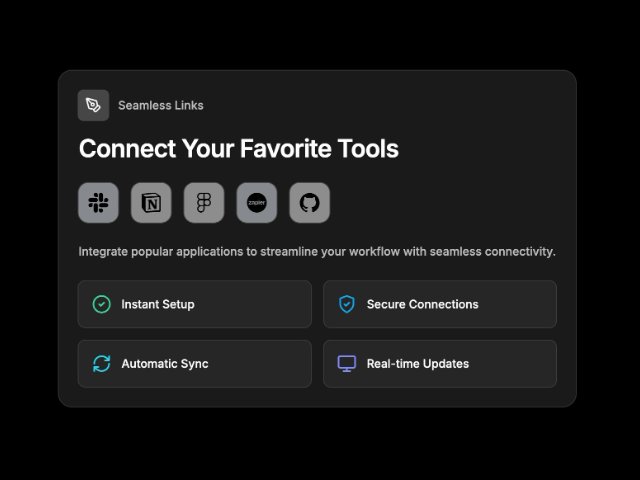 Glass Integrations Card