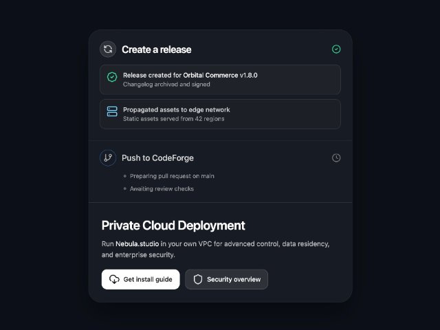 Release & Deployment Status Card