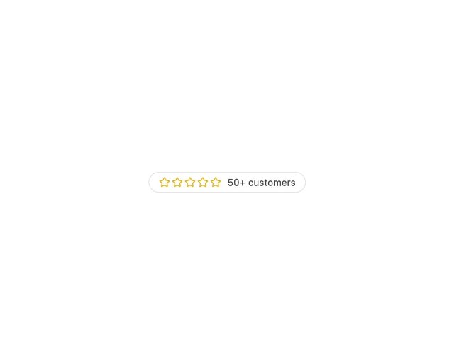 Star Rating Badge with Customer Count