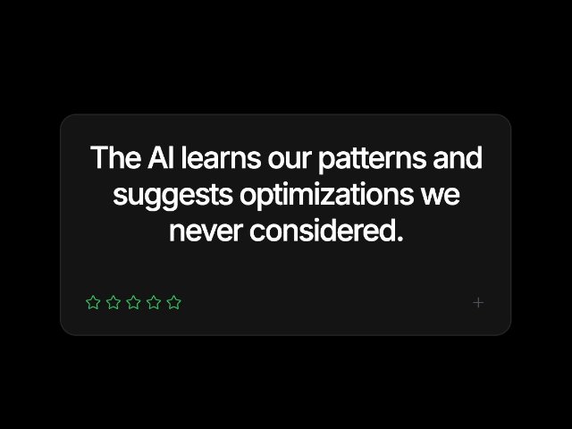 Quote Testimonial Card