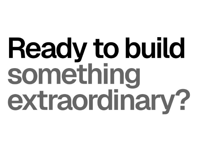 Large Hero Heading with Fade Effect