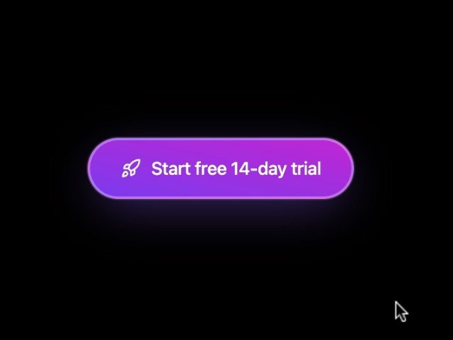 Gradient Hover CTA Button with Shine Effect