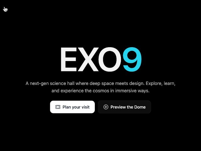 Responsive Hero Section with Dual CTA Buttons