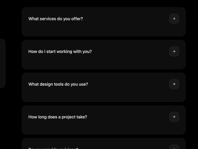 FAQ Accordion with Testimonial & CTAs