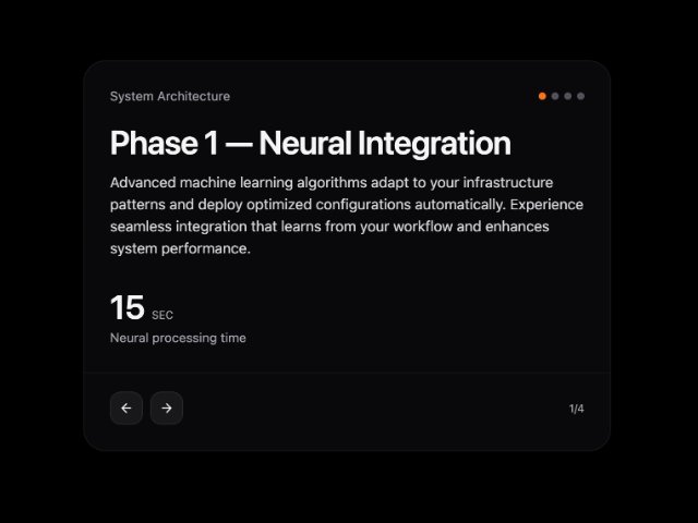 Phase Detail Card with Navigation Controls