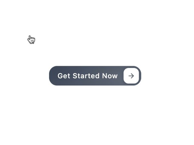 Gradient CTA Button with Expanding Arrow Icon