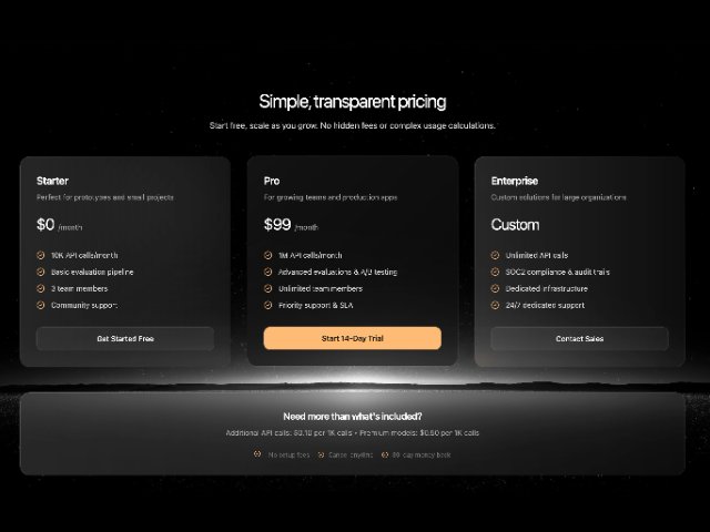 Glassmorphic 3-Tier Pricing Table with Add-ons