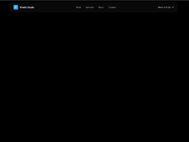 Animated Fixed Header Navbar (Tailwind)