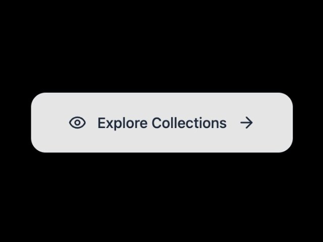 Glassmorphic CTA Button with Icons