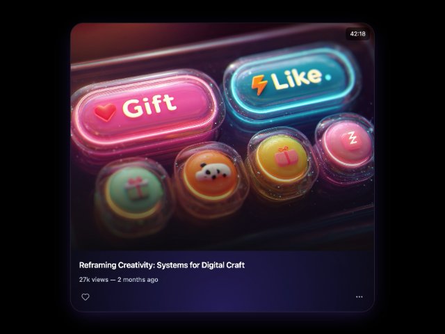 Video Preview Card with Hover Autoplay