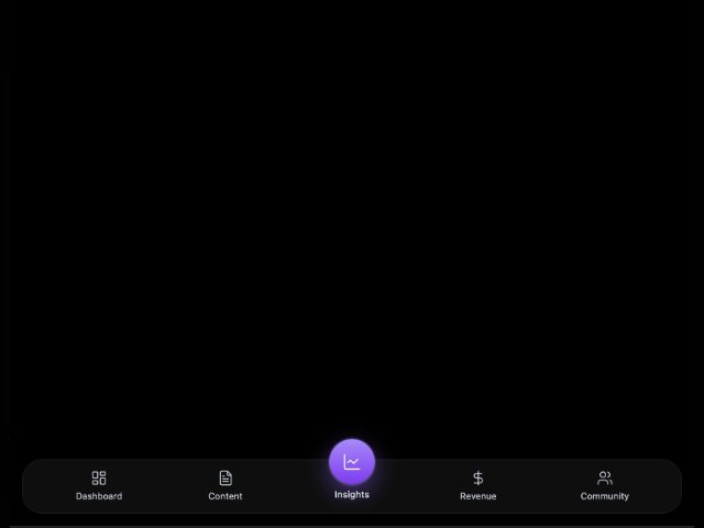 Tailwind Bottom Nav Bar with Floating Action Button