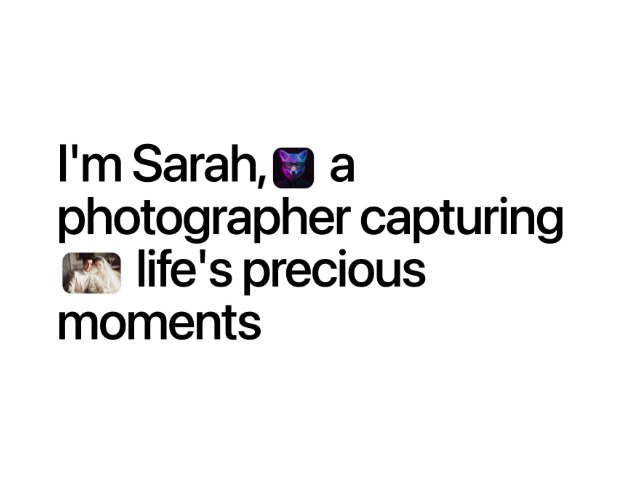 Responsive Hero Heading with Inline Images