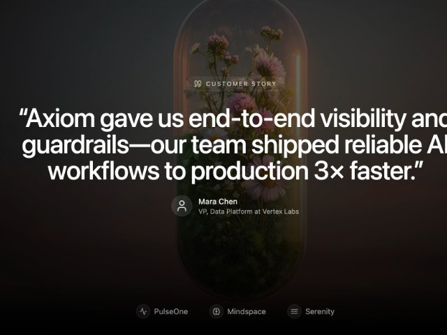 Full-Screen Testimonial Hero Section