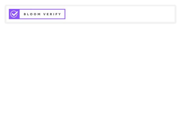 BLOOM Verify Logo and Badge