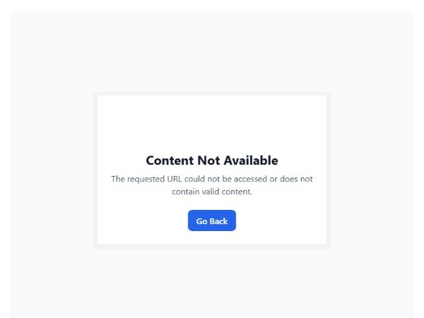 Error Message Component