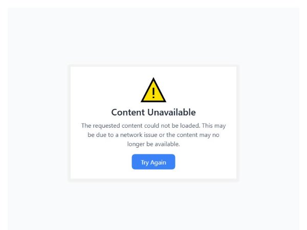 Error Message Component