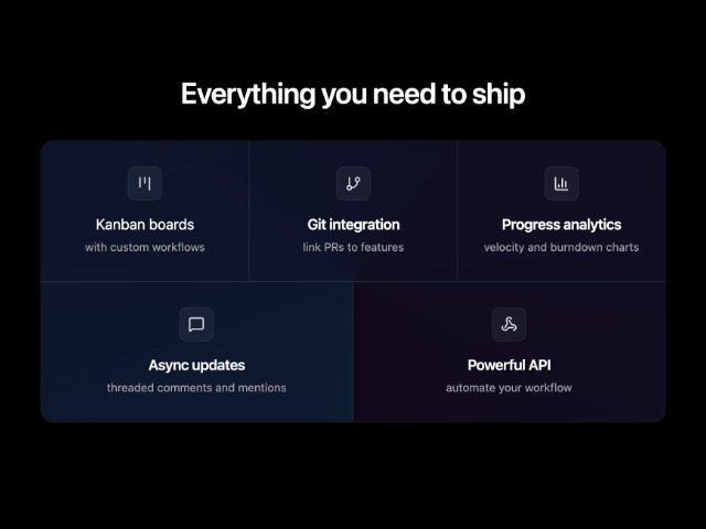 Responsive Feature Grid Section with Icons