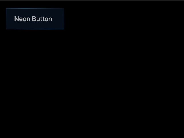 Neon Border Animated Button