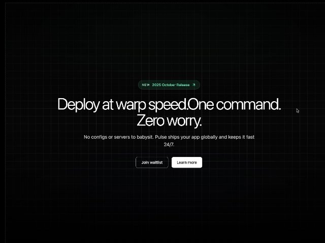 Animated Gradient Hero Banner with Responsive CTAs