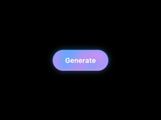 Animated Gradient Aura Button