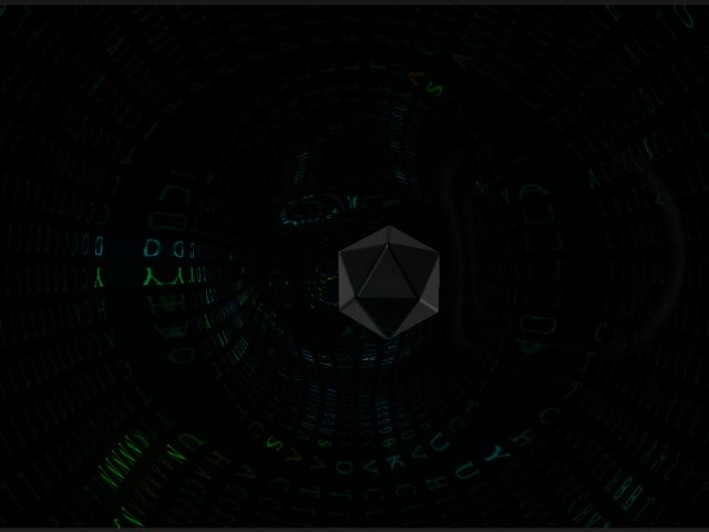 3D Shape Unicorn Studio Interactive Background Embed