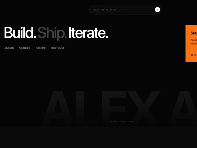 Dark Footer with Newsletter Pill and Promo Card