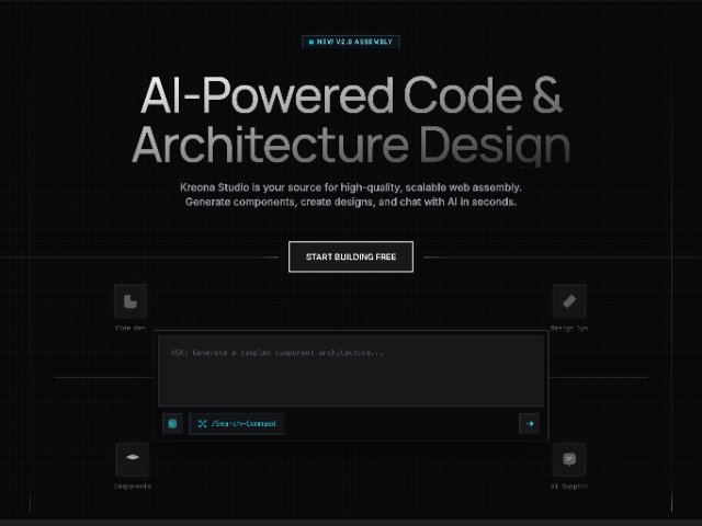AI-Powered Code Hero Section