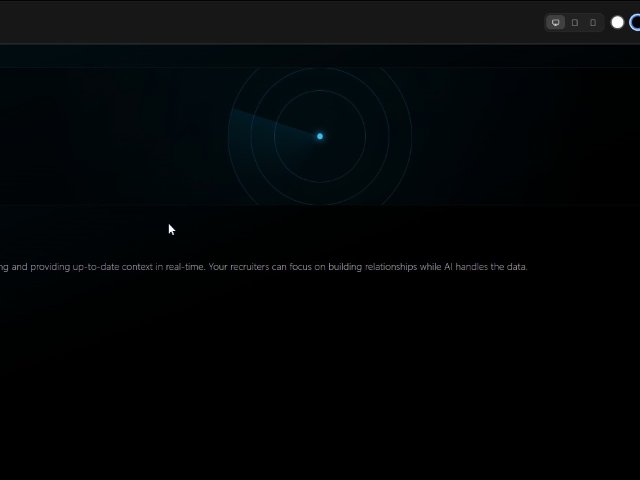 Animated Radar Feature Card