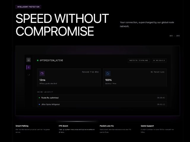 Network Optimization Feature Section