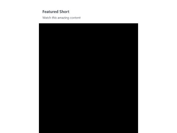 YouTube Shorts with Title Header