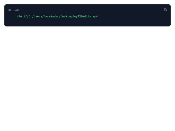 Code Block File Path