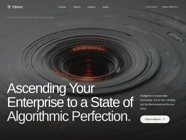 Animated Parallax Hero with Navbar