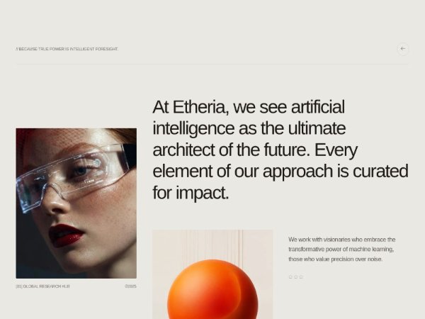 AI Studio Feature Section with Stats & Marquee