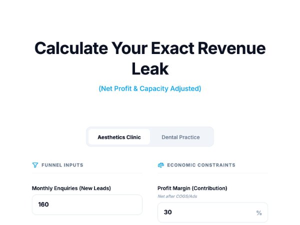 Revenue Leak Calculator Section