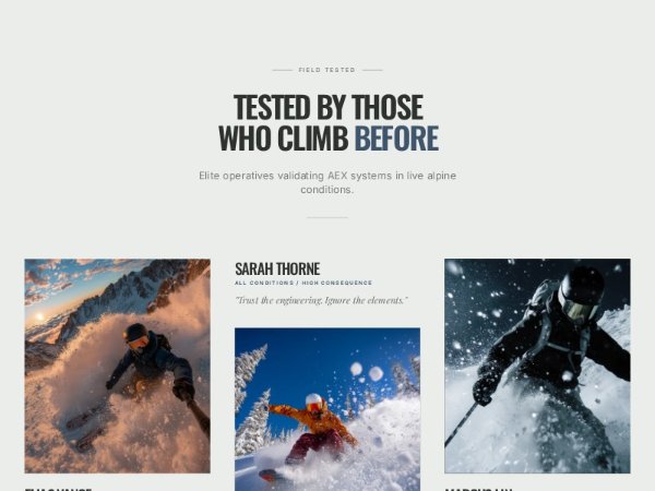 Animated Field-Tested Operatives Feature Section
