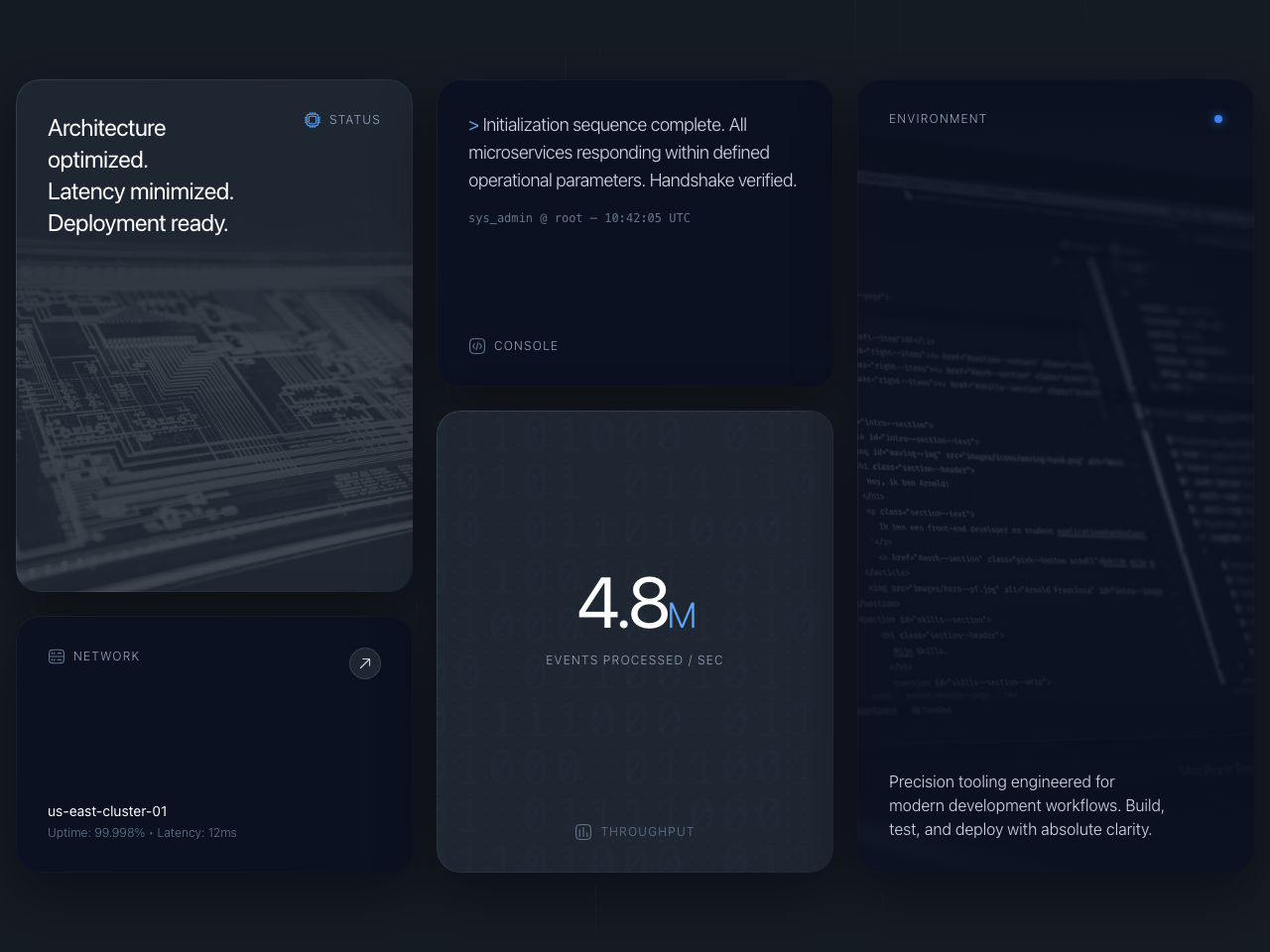 Developer Studio Feature Section