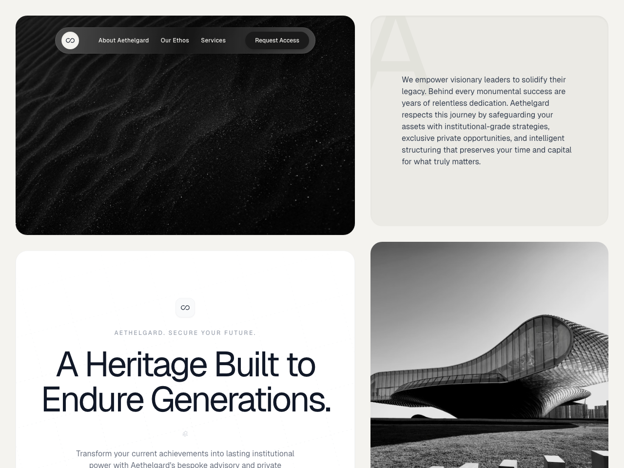 Grow Legacy Feature Section