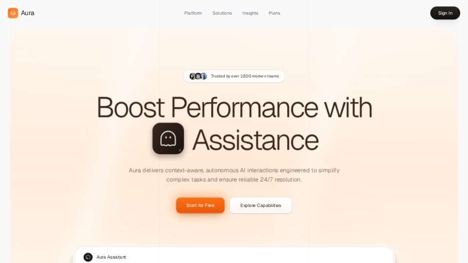 Aura - Smart AI Assistant thumbnail