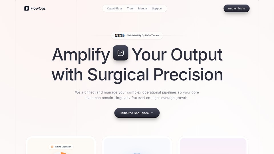 FlowOps - Surgical Precision thumbnail