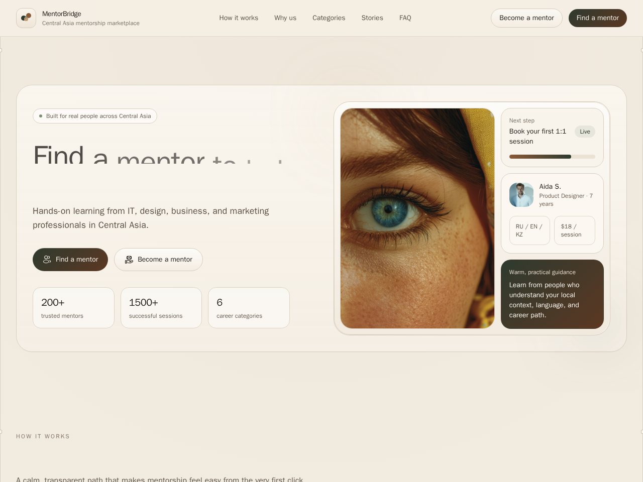 MentorBridge — Find a mentor to help you grow your career thumbnail