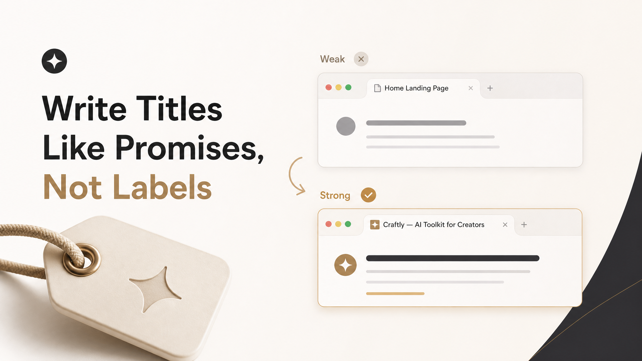 Search result card showing a useful title, domain, and snippet