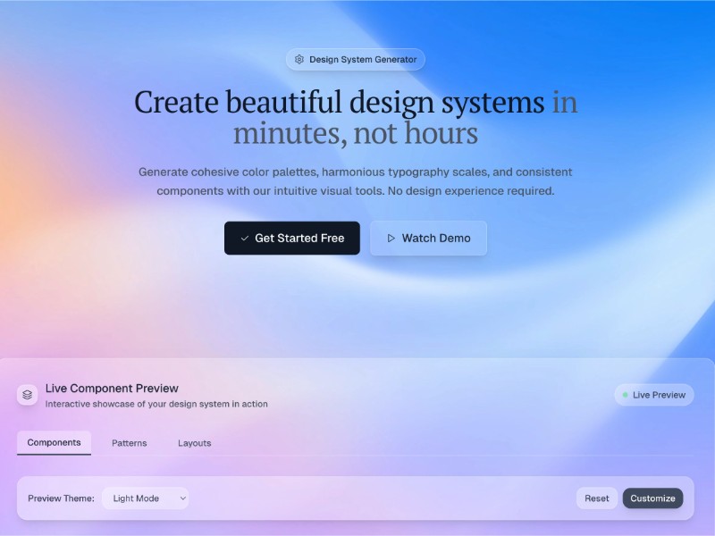 Preview for Responsive Navigation with Background