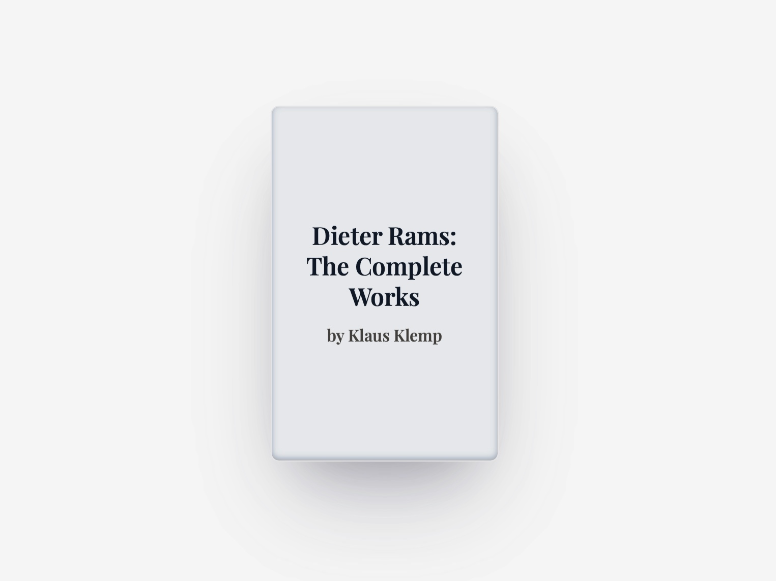 Preview for Interactive 3D Book Cover UI