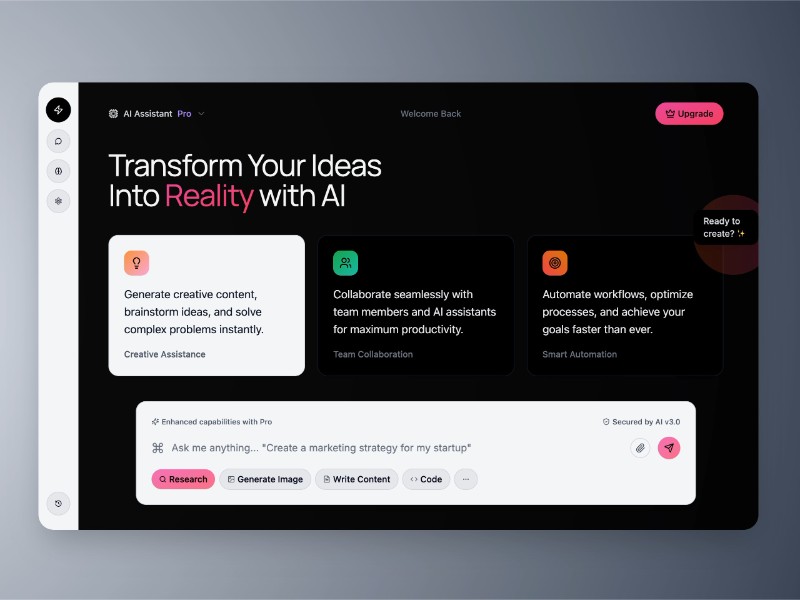 Preview for Interactive Sidebar Navigation Panel