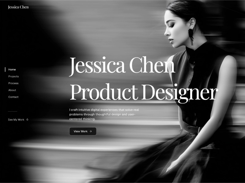 Preview for Product Designer Portfolio Template