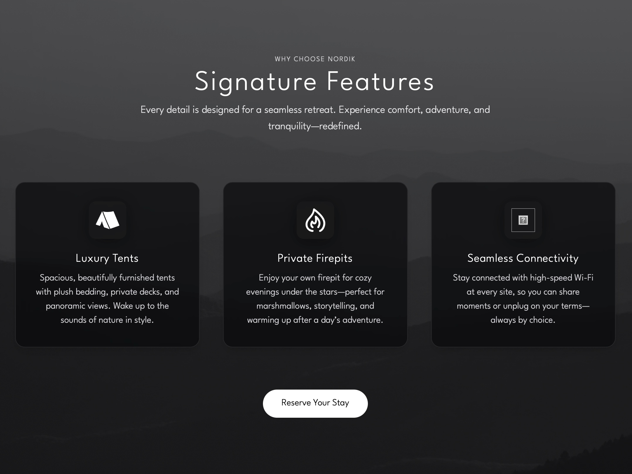 Preview for Retreat Features Showcase