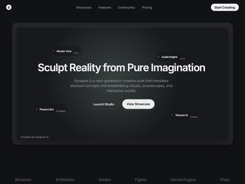 Preview for Fullscreen Hero Section with Parallax