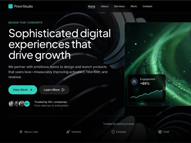 Preview for Responsive Navigation with Scroll Progress