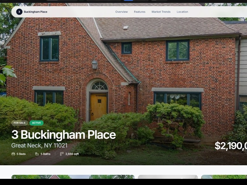 Preview for 3 Buckingham Place Page Template