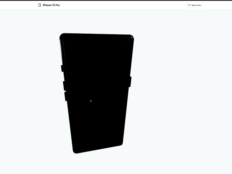 Preview for 3D Device Model Viewer UI